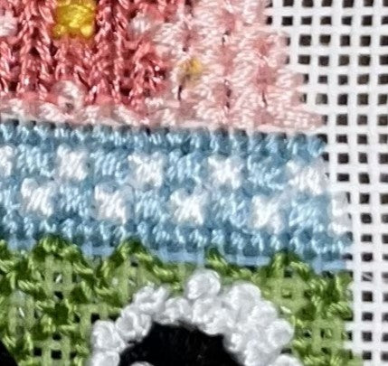 Easter Egg w/ Sheep Pastel Stitch Guide